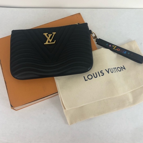 Louis Vuitton New Wave Zipped Pochette Wristlet - Picture 2 of 16